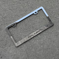 Stainless Steel License Plate Frame