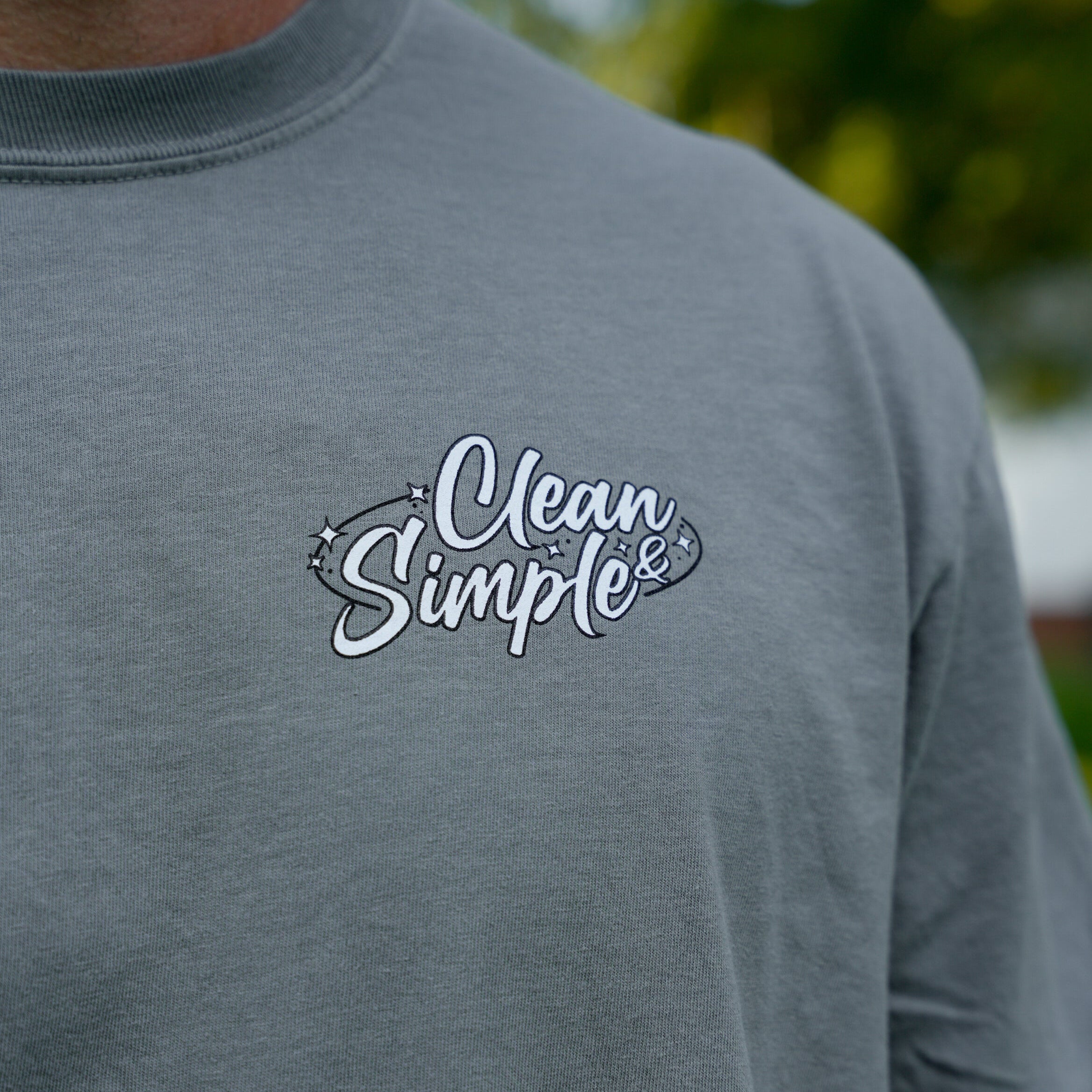 Retro Script Tee
