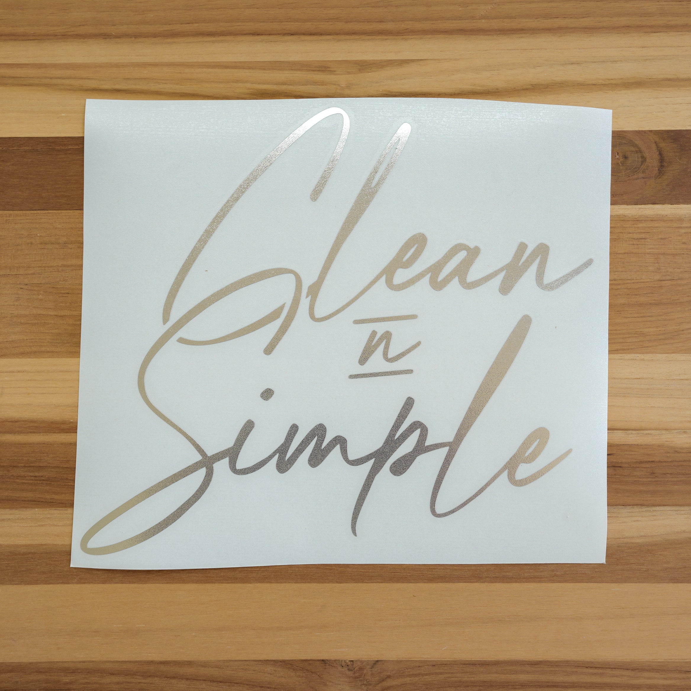 Signature Decal