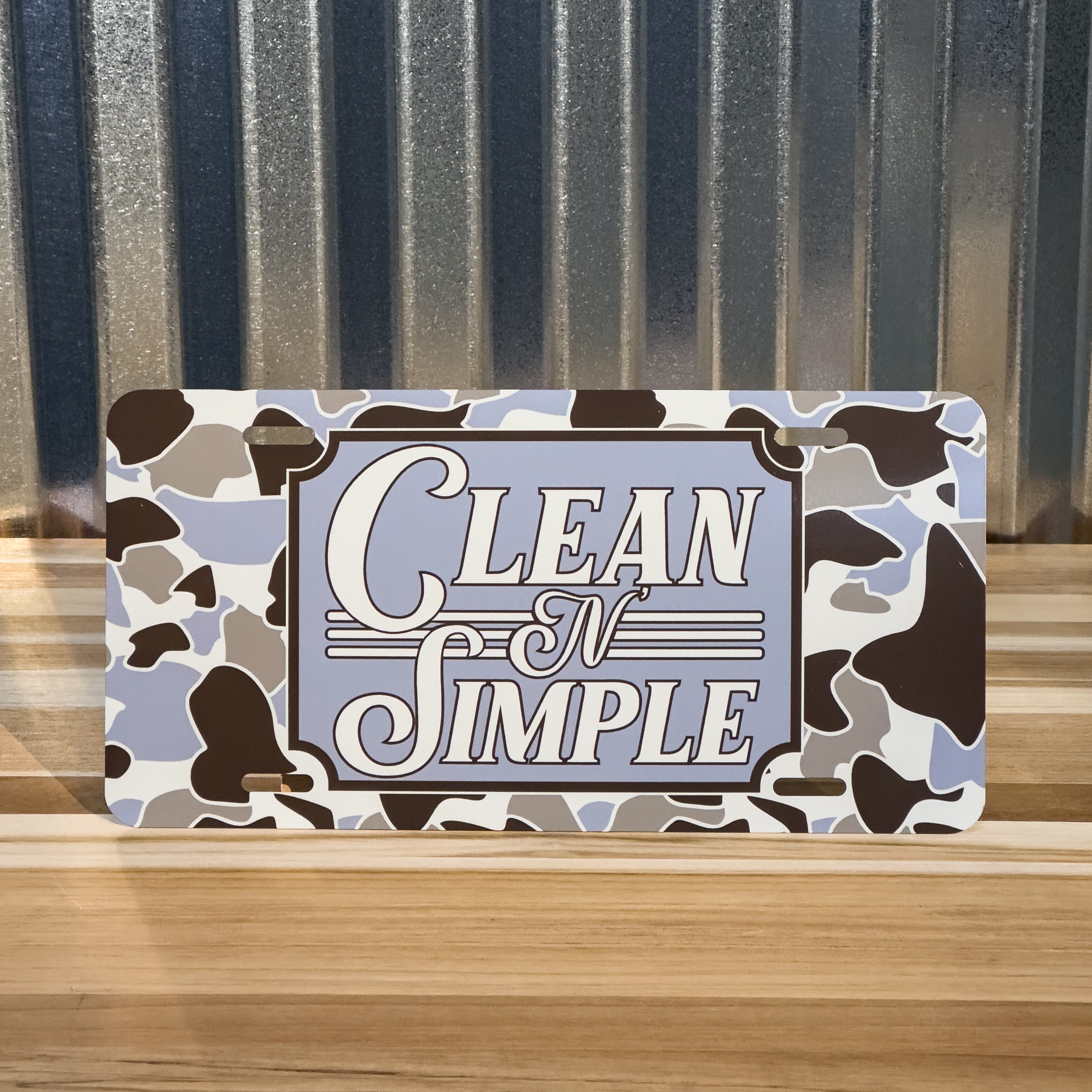 Glacier Camo CNS Plate