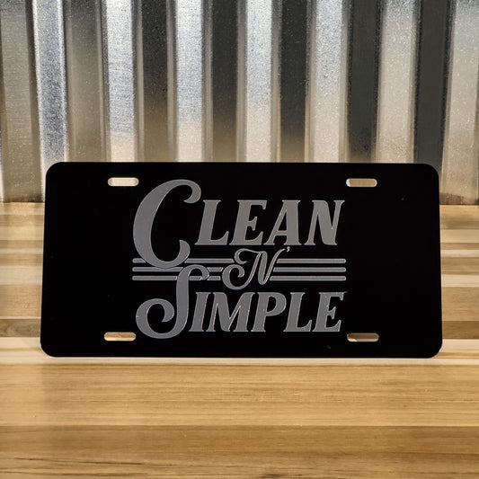 Clean N Simple Plate