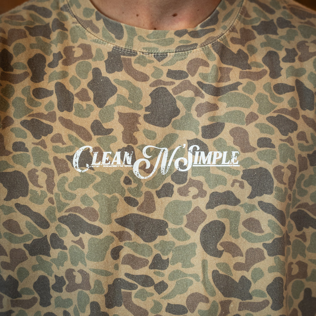 Washed Duck Camo Tee