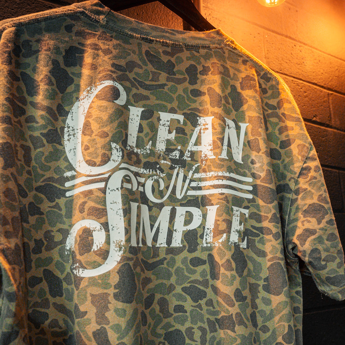 Washed Duck Camo Tee