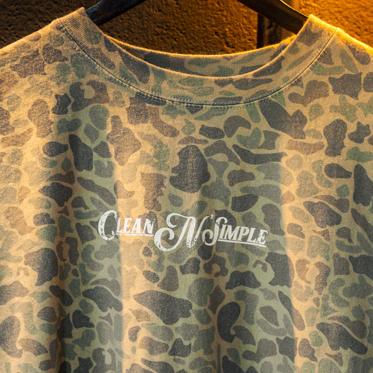 Washed Duck Camo Tee