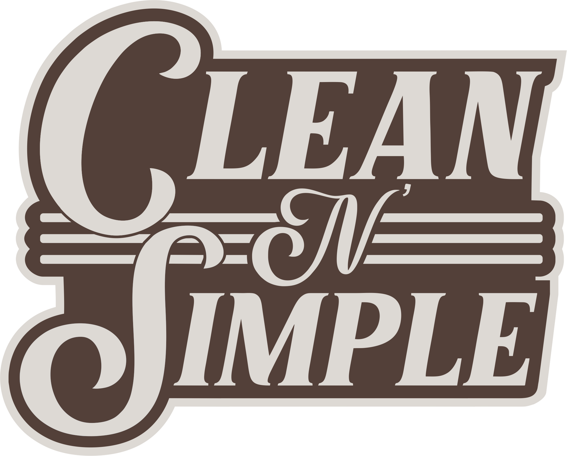 Clean N’ Simple Decal