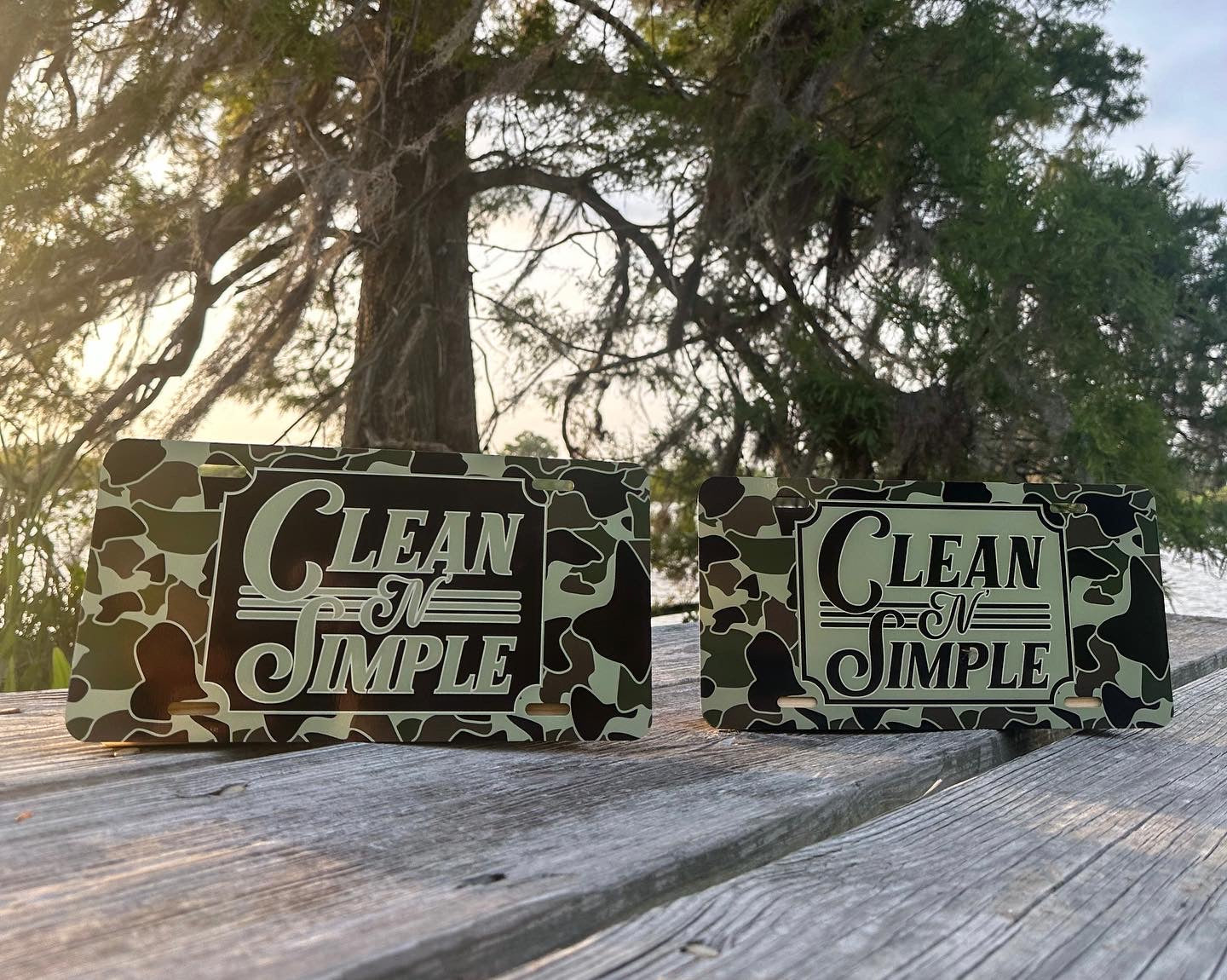 Camo Clean N' Simple Plate